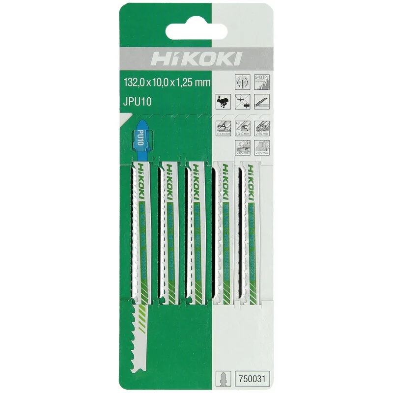 Hikoki list za ubodnu pilu 750031 (132,0 / 105,0 x 10,0 x 1,25 mm)