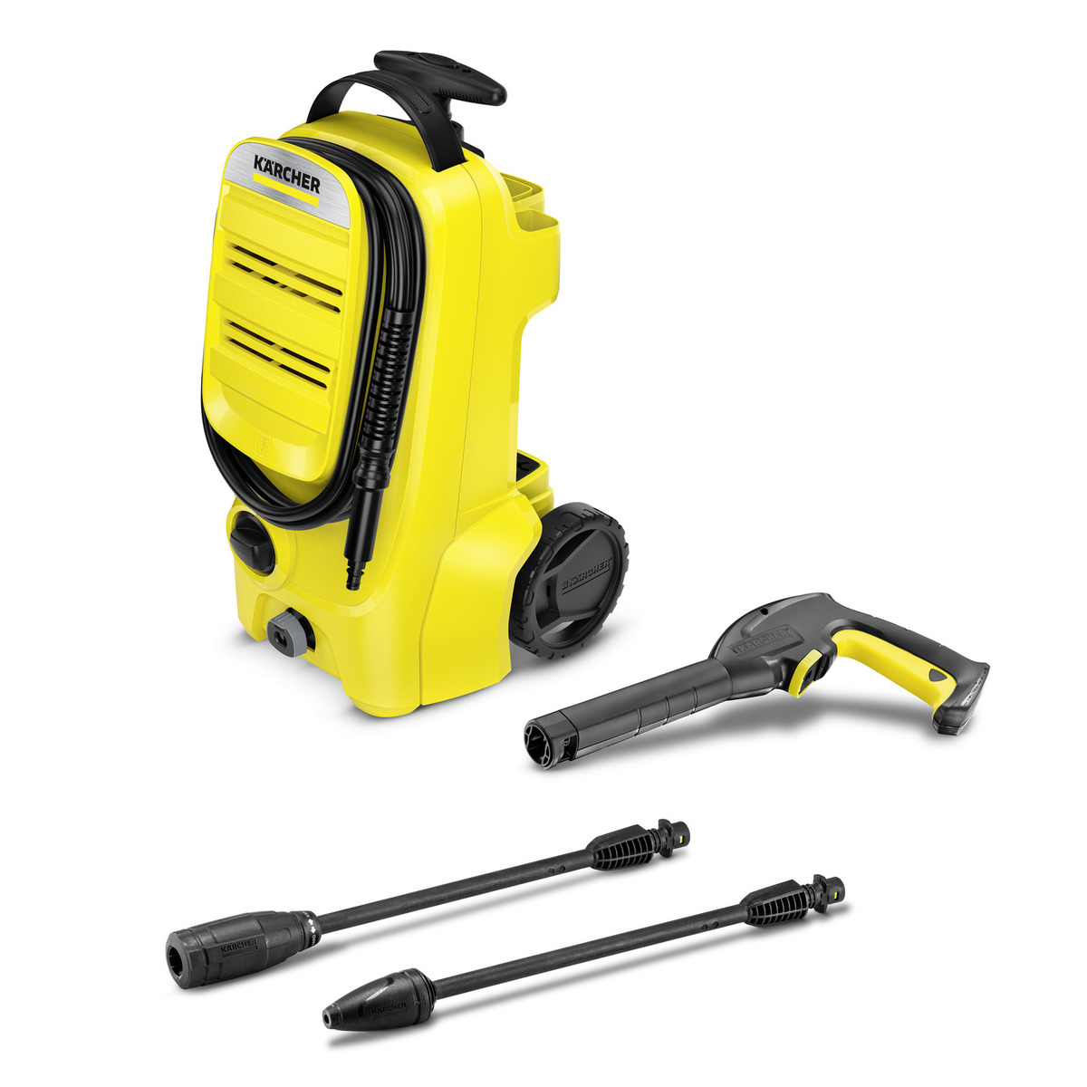 Karcher visokotlačni perač K3 COMPACT EU 1.676-200.0 za efikasno čišćenje automobila, bicikala, terasa, vrtnog namještaja i drugih vanjskih površina