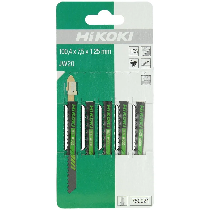 Hikoki list za ubodnu pilu set 5/1 750021 (100,4 / 75,0 x 7,5 x 1,25 mm)