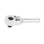 Toptul CHDI1211 mini račna 3/8 inča dužine 110 mm sa mehanizmom od 45 zuba za rad u skučenim i teško dostupnim prostorima.
