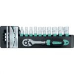 Stels set natikača 3/8 inča 14126 sa 11 nastavaka dimenzija od 7 do 22 mm