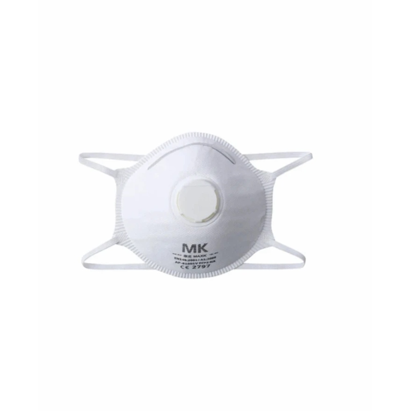 Ardon F7021/10 FFP2 respirator sa ventilom školjkastog oblika za zaštitu disajnih puteva od prašine, aerosola i sitnih čestica u radnom okruženju.