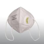 Ardon KN95V preklopna zaštitna maska sa ventilom za efikasnu filtraciju čestica i udobnije disanje tokom rada.