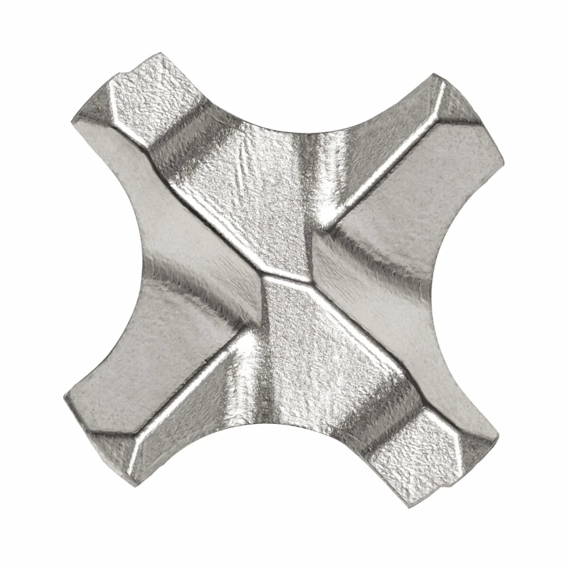 Prikaz odozdo Hikoki burgije za beton 783255 SDS+ dimenzija 14 x 165/110 mm sa prikazom prihvata i spiralnog tijela burgije