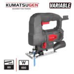 Kumatsugen KJS280 ubodna pila 650W sa regulacijom brzine i kapacitetom rezanja do 80 mm za precizno rezanje drveta i drugih materijala