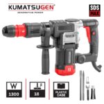 Kumatsugen KPH300 udarni čekić za rušenje SDS MAX za štemanje betona, zidova i tvrdih građevinskih materijala