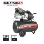 Kumatsugen KAC100 kompresor za vazduh 100L, 3HP i 336L/min sa 2 cilindra za radionice, garaže i pneumatski alat