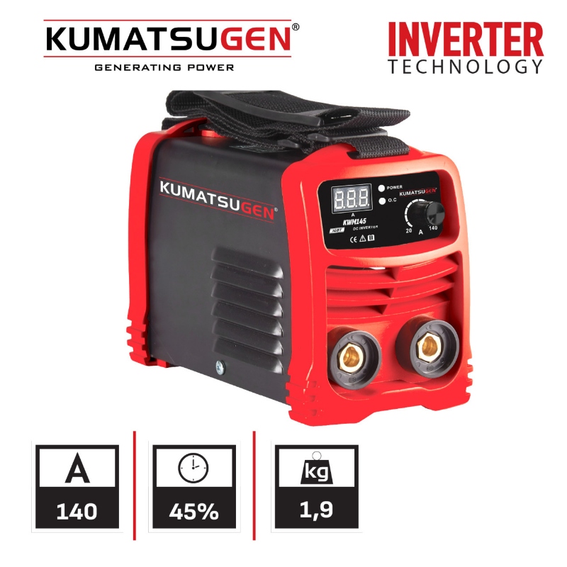 Kumatsugen KWM145 aparat za zavarivanje inverter 140A za precizno i efikasno zavarivanje metala