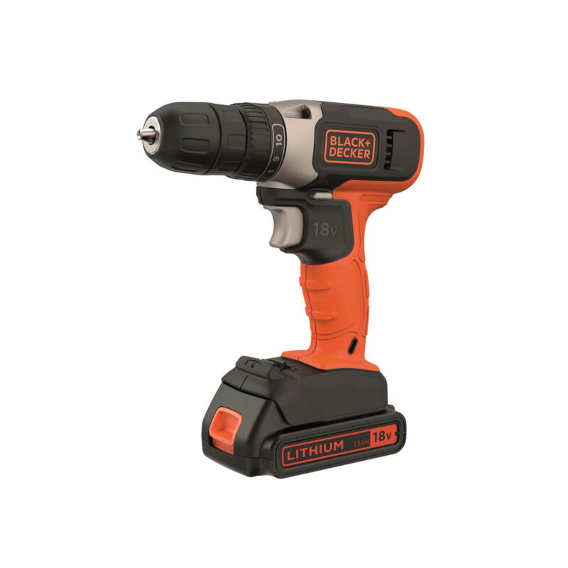 Black + Decker akumulatorska bušilica BCD001C1 18V/1,5Ah