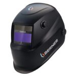 Berner automatska maska za varenje 9-13 ST 415131 sa automatskim zatamnjenjem za zaštitu očiju i lica tokom zavarivačkih radova.