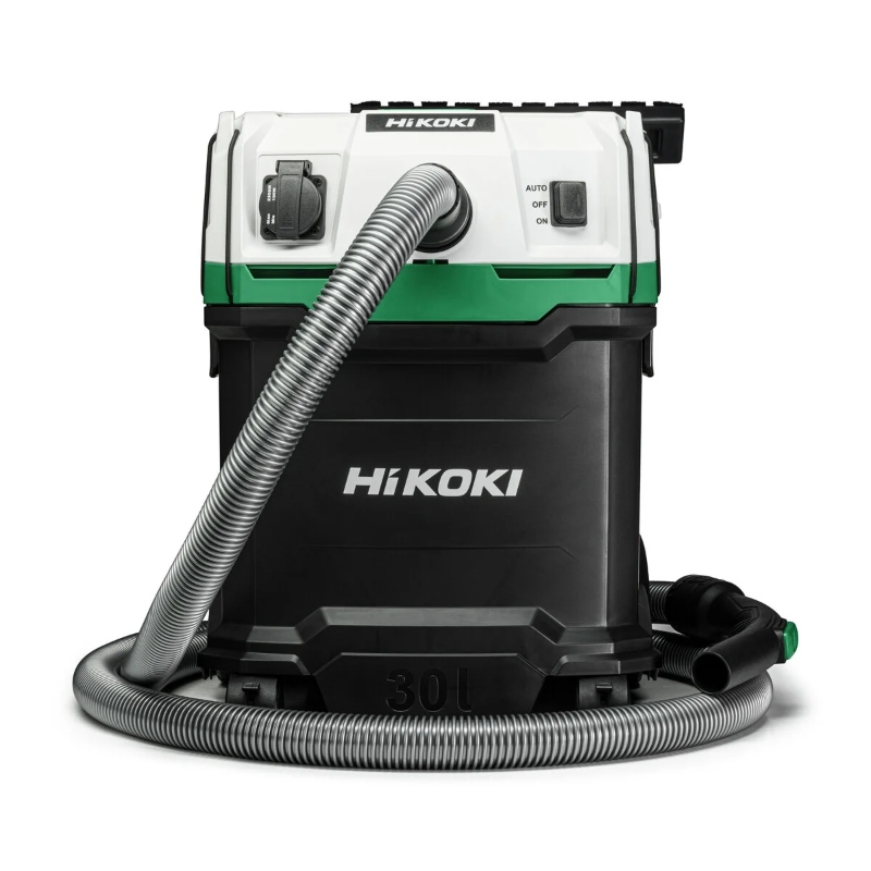 HiKOKI usisivač RP300YL zapremine 30 litara i snage 1200 W za mokro i suho usisavanje
