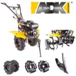 ADK motorna kopačica GT-800B Electrostart sa motorom zapremine 212 cm³ za obradu vrtova i poljoprivrednih površina