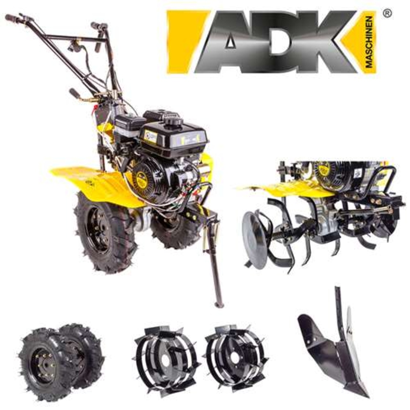 ADK motorna kopačica GT-800B Electrostart sa motorom zapremine 212 cm³ za obradu vrtova i poljoprivrednih površina
