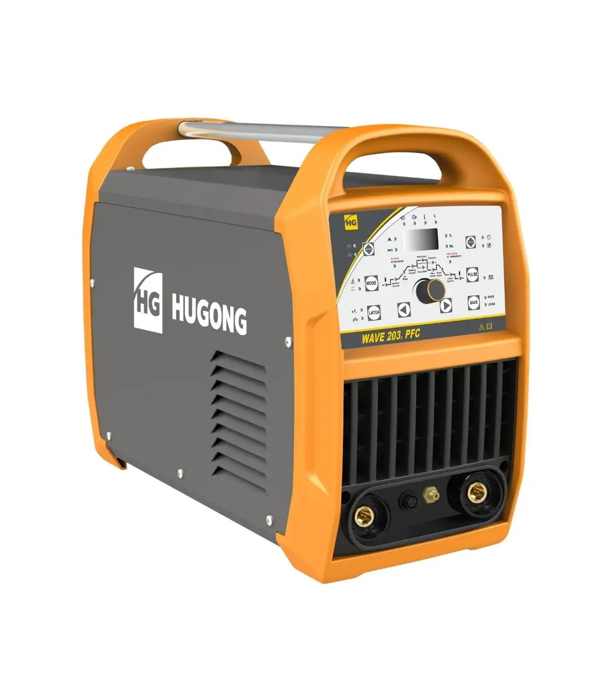 Hugong – Inverterski aparat za zavarivanje REL / TIG AC-DC HF 200 A WAVE 203 PFC