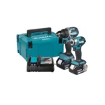 Makita – Set akumulatorskih alata DLX2574TJ, 18 V LXT, 2 × 5,0 Ah
