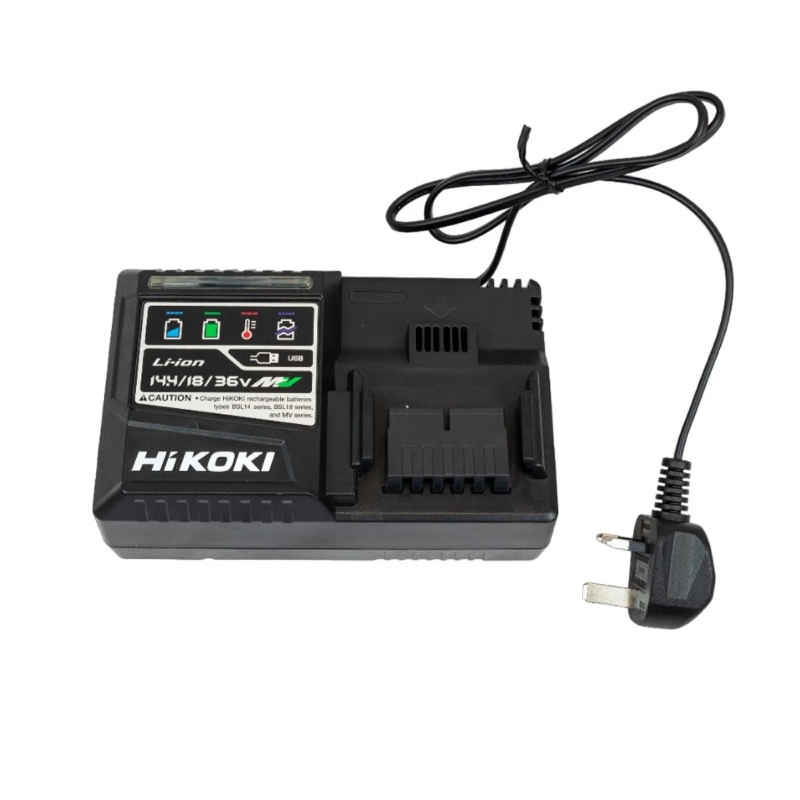 Originalni Hikoki brzi punjač UC18YSL3-WOZ za 14,4V, 18V i Multi Volt 36V Li-Ion baterije sa brzim i sigurnim punjenjem