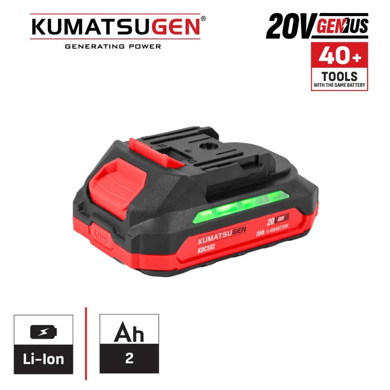 Kumatsugen KDC102 baterija 2Ah 20V Li-Ion