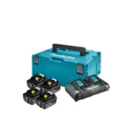 Makita – LXT Power set u koferu MAKPAC 3, BL1860Bx4, DC18RD 198091-4