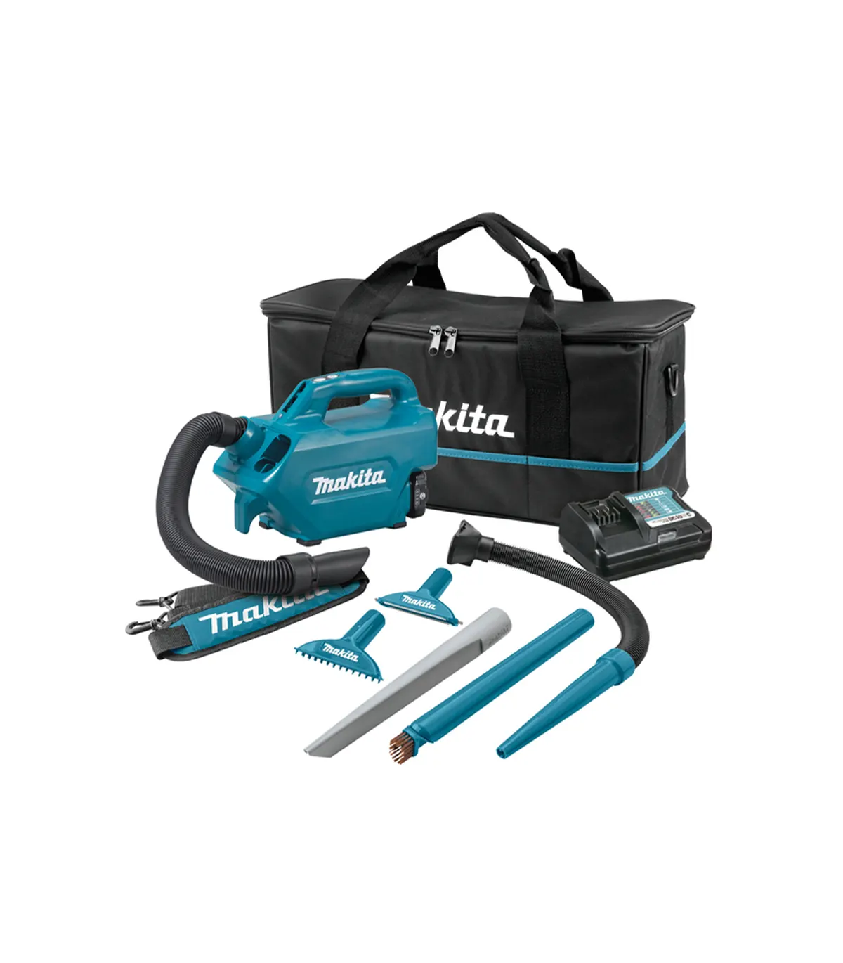 Makita – Akumulatorski usisavač CL121DWA 12V CXT 2.0 Ah sa nastavcima