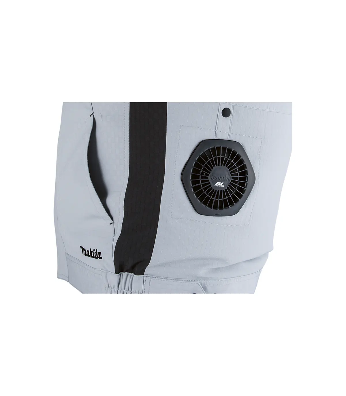 Makita – Akumulatorska jakna s ventilatorom 12 V max CXT / 18 V LXT DFJ213Z2XL