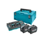 XGT Makita 40V – XGT Power set u koferu MAKPAC 3, BL4080Fx2, DC40RB 191Y97-1