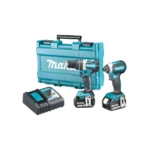 Makita – Akumulatorski set alata LXT DLX2180X – DTD153, DHP484