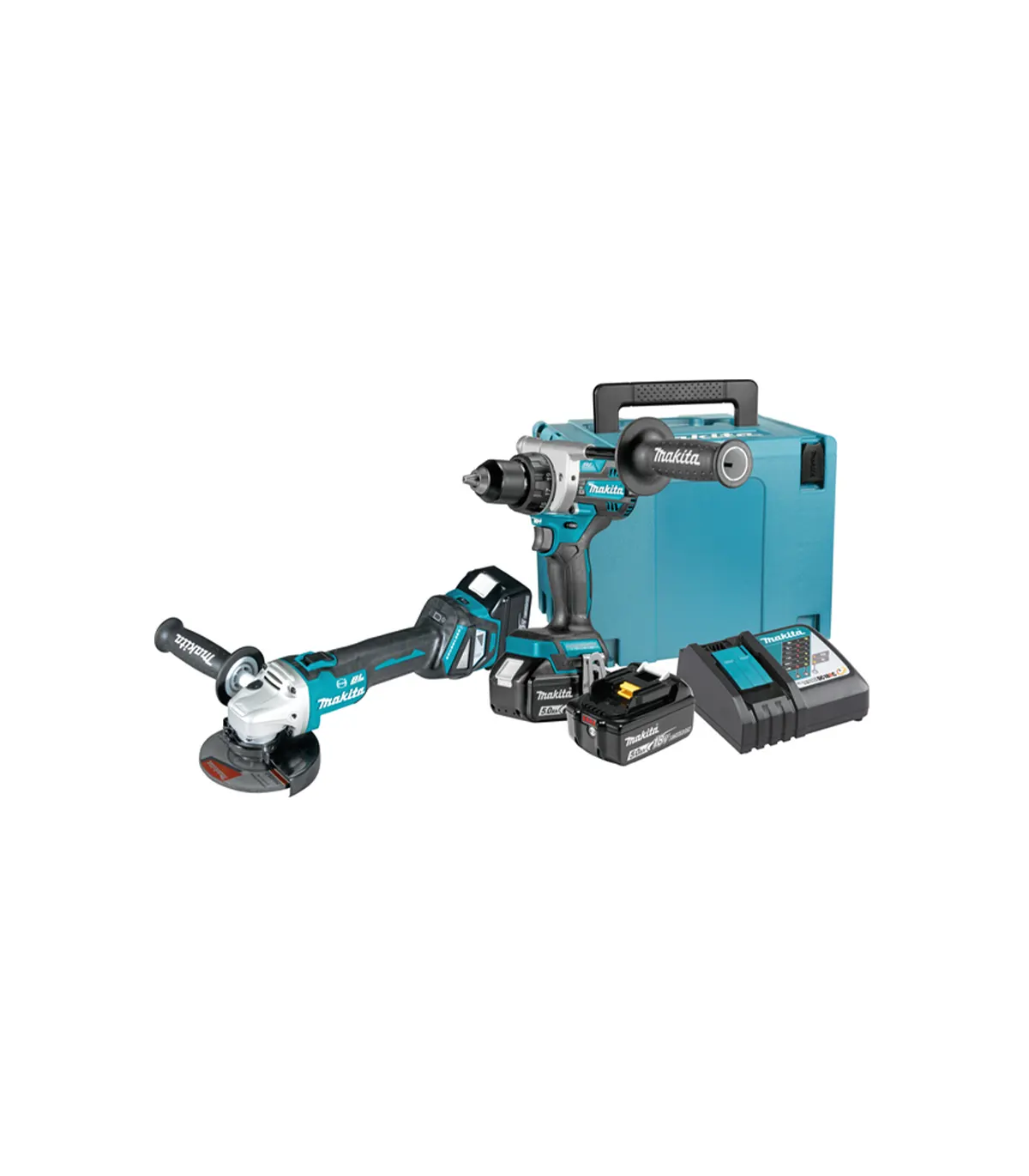 Makita – Akumulatorski set alata LXT DLX2431TJ (DDF486, DGA513)