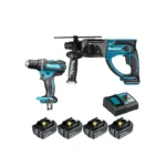 Makita – Akumulatorski set alata DLXSET002 (DDF482, DHR202)
