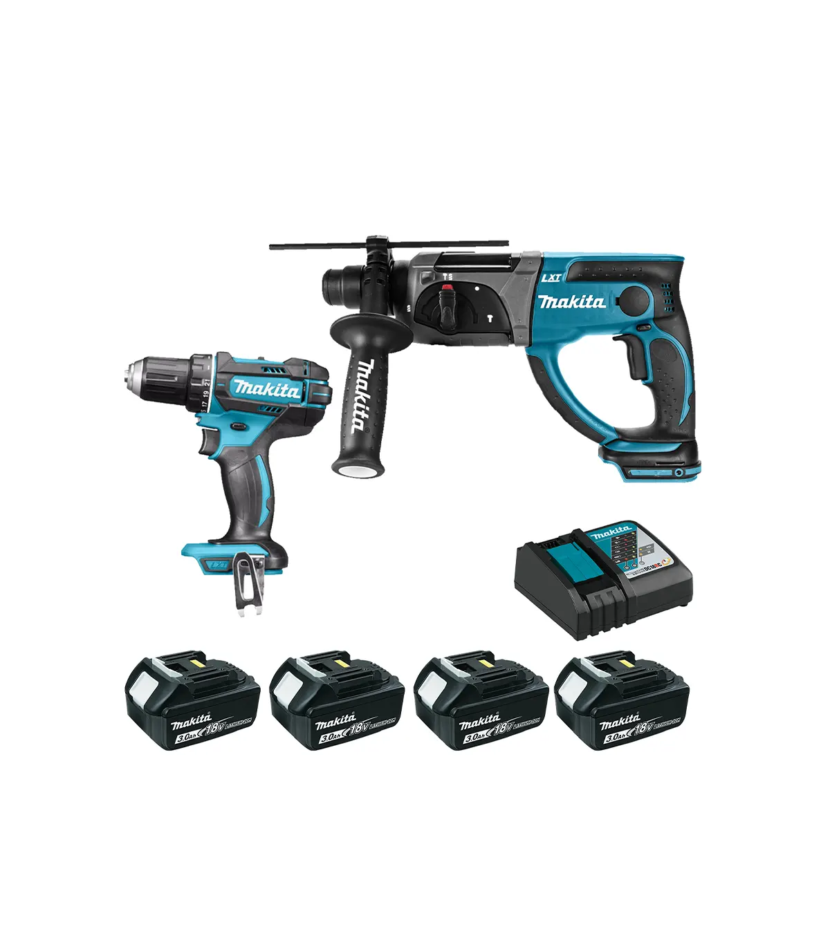 Makita – Akumulatorski set alata DLXSET003 (DDF482, DHR202)