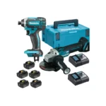 Makita – Akumulatorski set alata DLXSET008 (DTD152, DGA504)