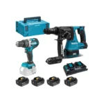Makita – Akumulatorski set alata LXT DLXSET012 (DHR243, DHP484)