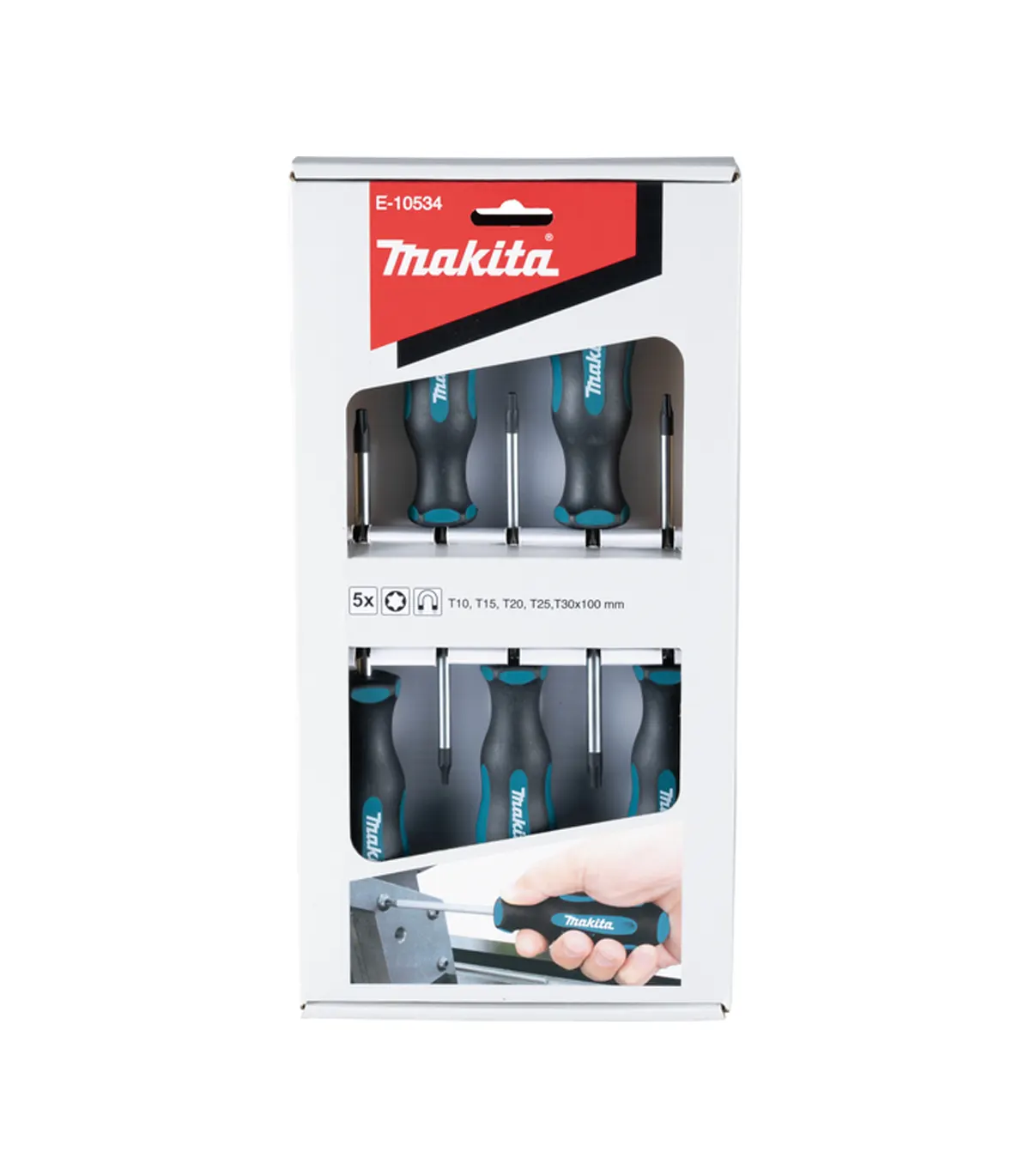 Makita – Komplet set odvijača izvijača 5 dijelni E-10534