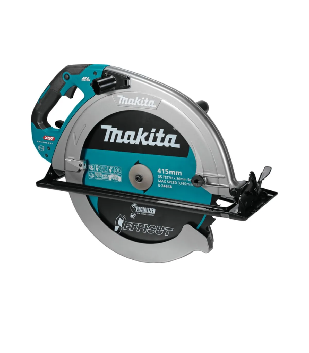 XGT Makita 40V – Akumulatorska ručna kružna pila HS013GZ 415 mm