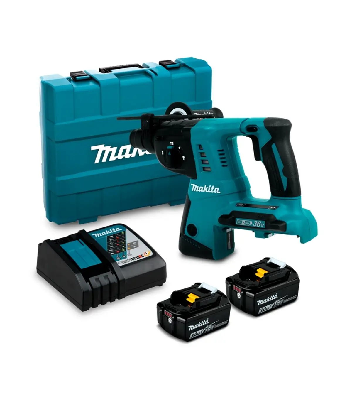 Makita – Akumulatorska bušilica – čekić DHR263RF2