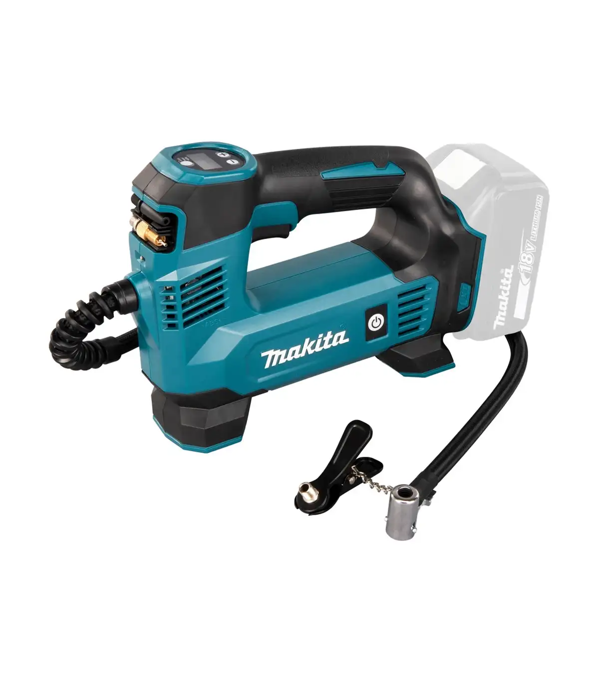 Makita – Akumulatorska zračna vazdušna pumpa DMP180Z 18 V LXT SOLO