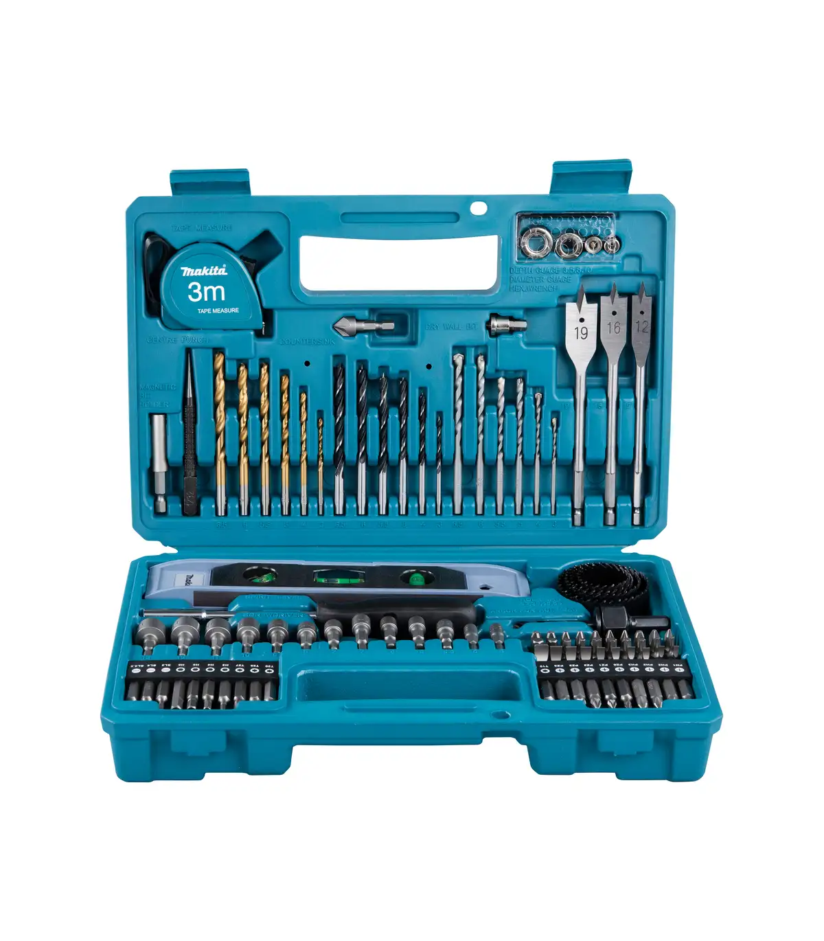 Makita – 102-dijelni set pribora, burgija i bitova E-10730