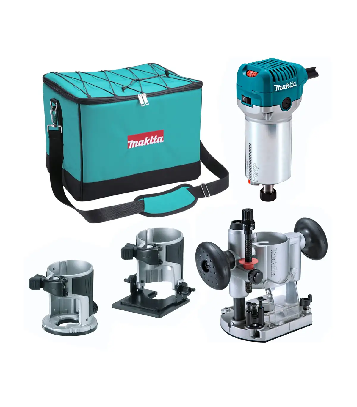 Makita – Jednoručna glodalica / frezer RT0702CX2