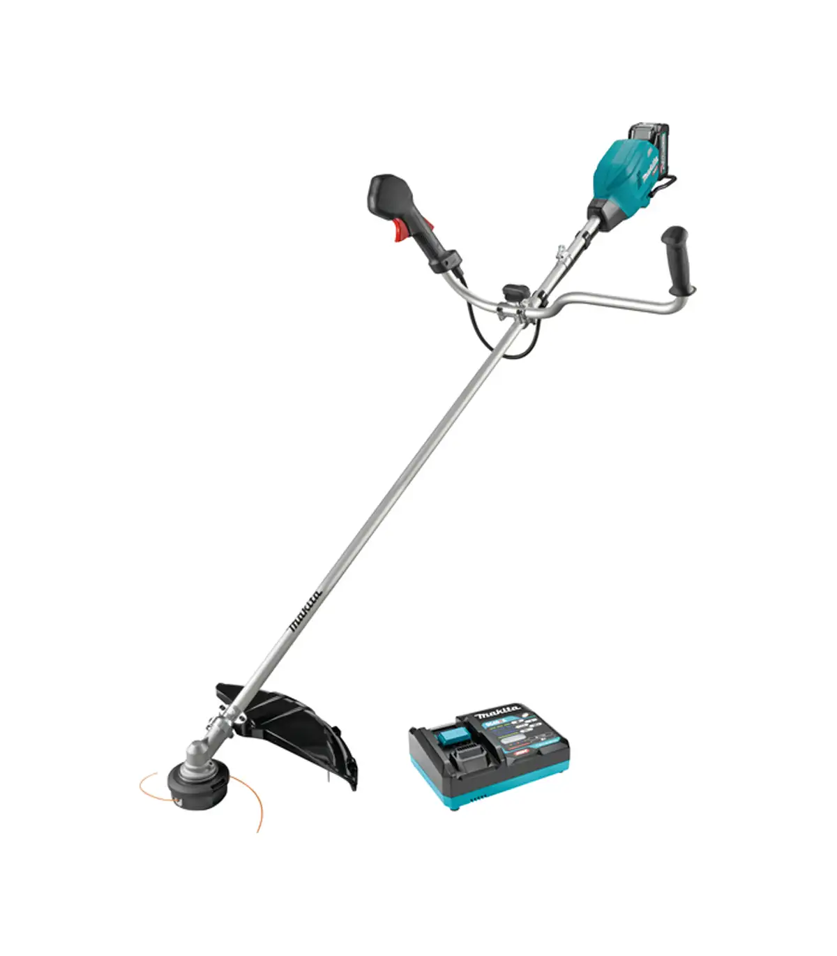 XGT Makita 40V – Akumulatorski trimer 40V XGT u setu sa baterijom 4.0 Ah i brzim punjačem UR006GM101