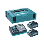 XGT Makita 40V – XGT baterijski set (4.0 Ah) DC40RA, BL4040x2, MAKPAC 1 191J97-1
