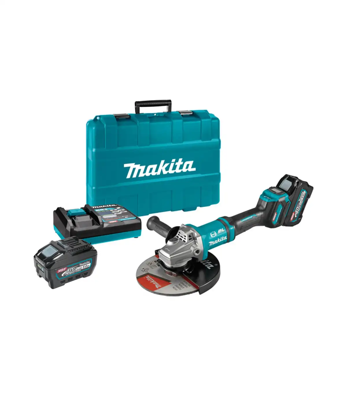 XGT MAKITA 40V – Akumulatorska kutna ugaona brusilica GA038GT201 XGT 40V 230 mm