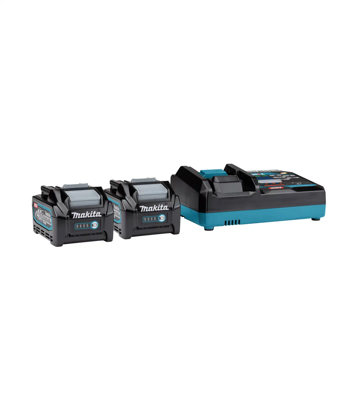 XGT Makita 40V – XGT baterijski set (4.0 Ah) DC40RA, BL4040x2, MAKPAC 1 191J97-1