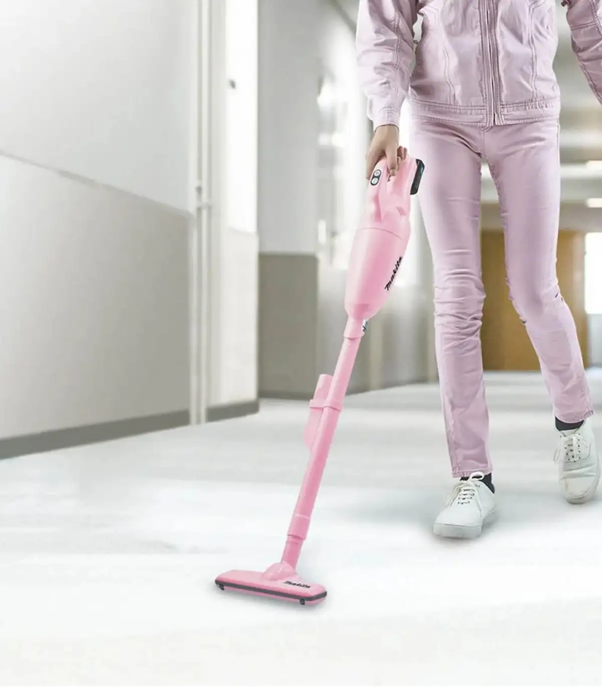 Makita – Akumulatorski usisivač sa baterijom i punjačem CL108FDSAP SAKURA