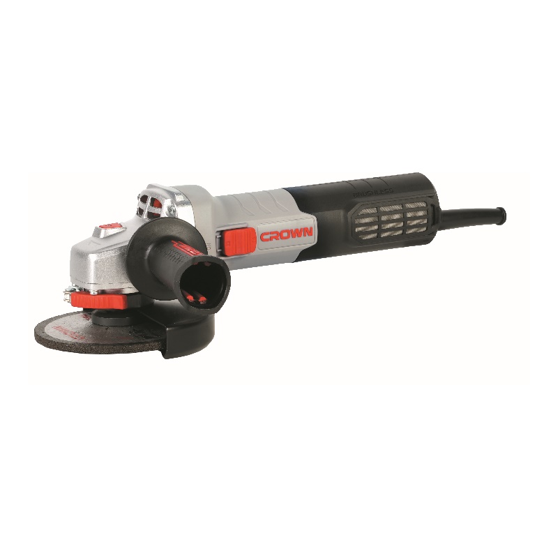 Crown ugaona brusilica CT45012-125RSVQ Brushless 1400 W 125 mm za profesionalno rezanje i brušenje