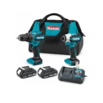 Makita – Aku set DDF490 + DTD158, 2 x 2,0 Ah + punjač DLX2577V02