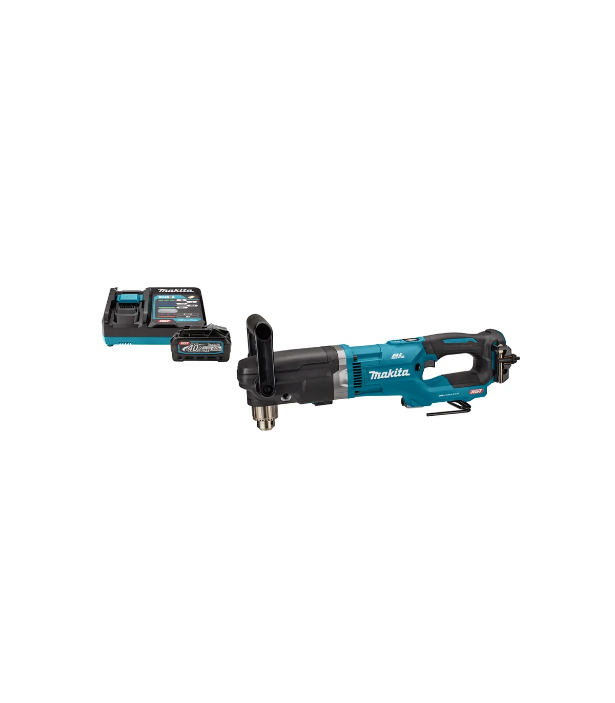 XGT Makita 40 V – Akumulatorska kutna bušilica DA001GM101