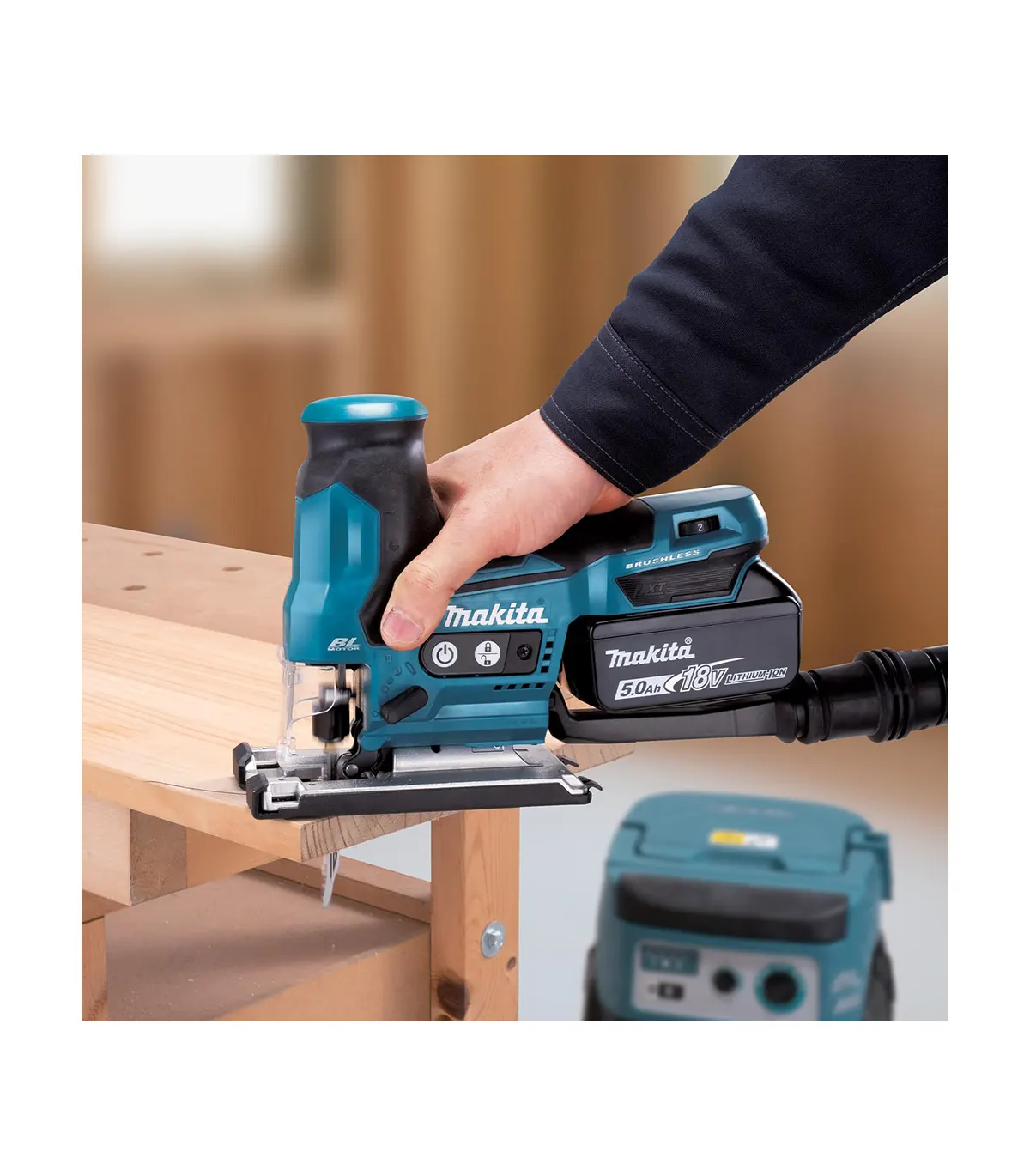 Makita – Akumulatorska ubodna pila DJV185Z