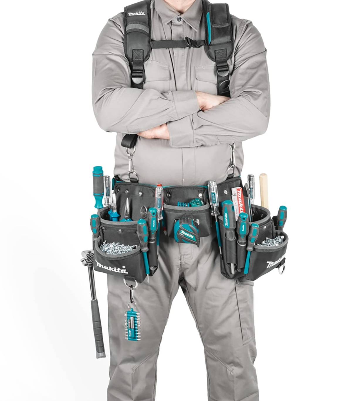 Makita – Trodijelni set torbica na pojasu E-15229