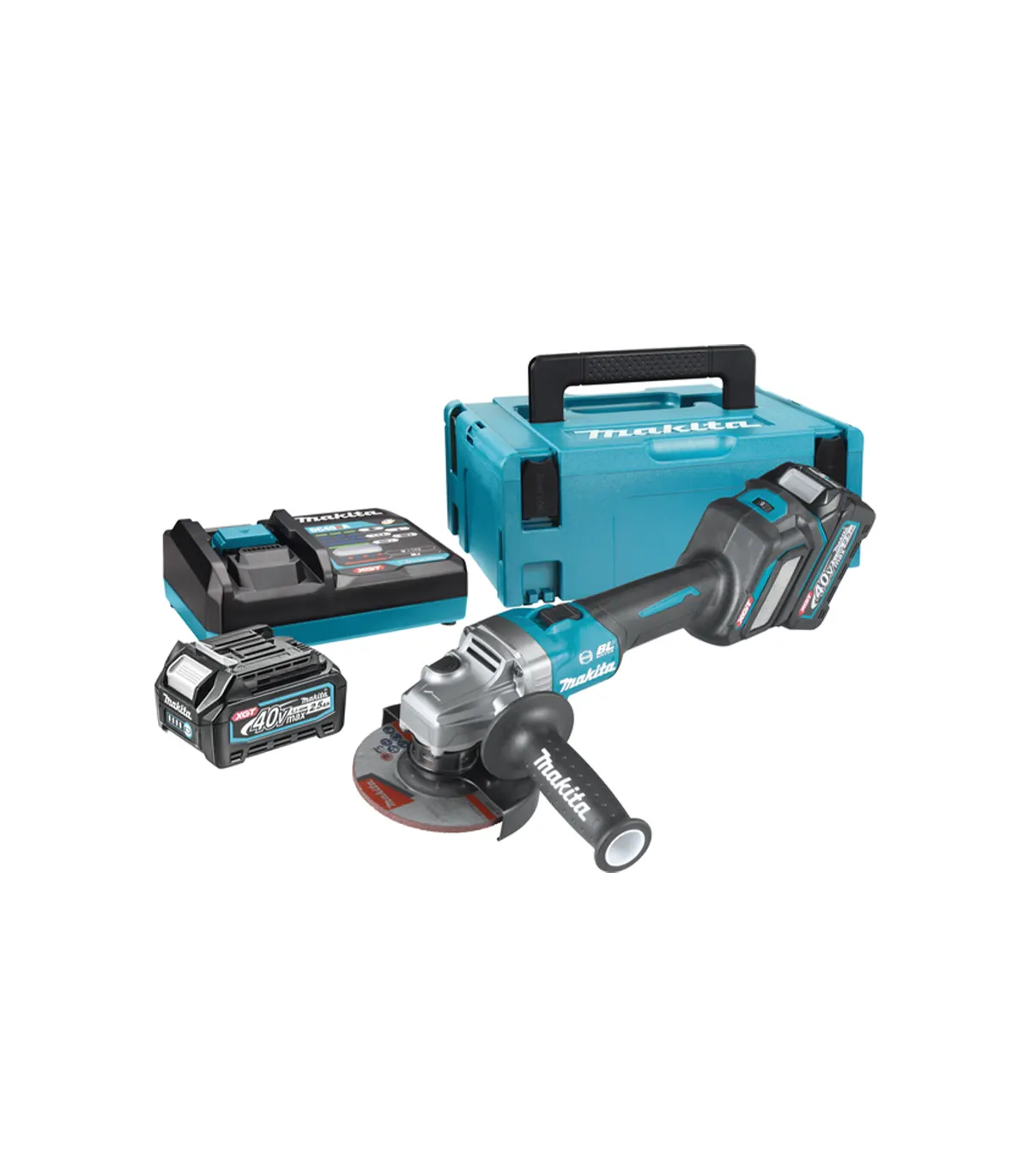 XGT Makita 40V – Akumulatorska kutna brusilica GA023GD201