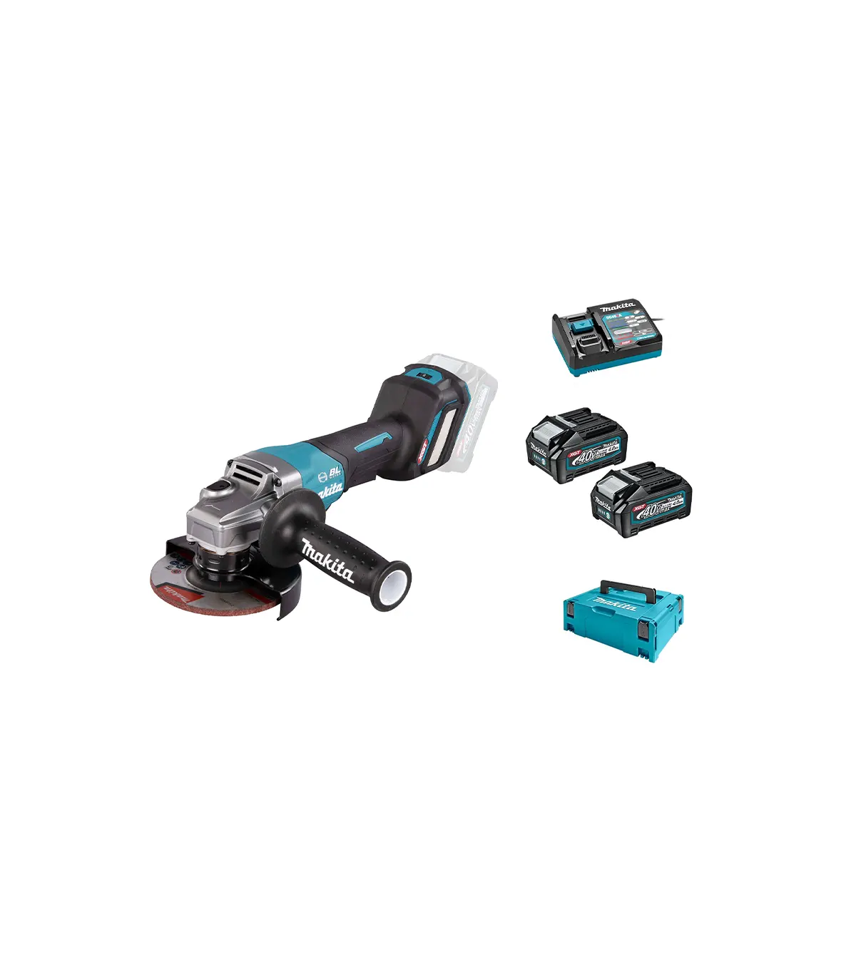 XGT Makita 40V – Akumulatorska ugaona – kutna brusilica GA029GM201