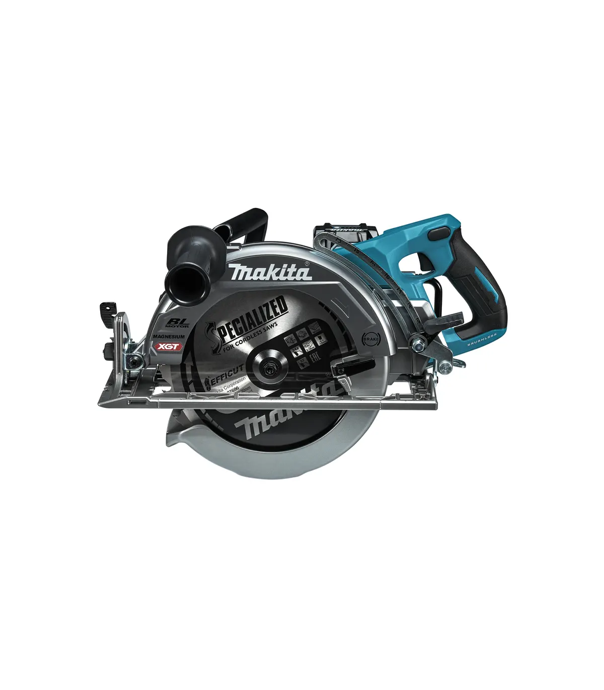XGT Makita 40V – Akumulatorska kružna pila sa stražnjom ručkom RS002GT101